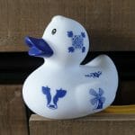 Dutch Ducky Original Badeend Delfts Blauw